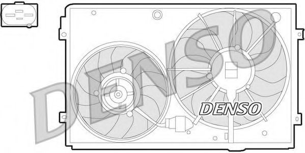 DENSO - DER32011 - Вентилятор радіатора