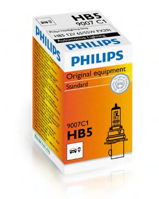 PHILIPS - 9007C1 - Лампа HB5 12V 65/55W PX29t