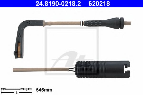 Датчик гальмівних колодок Bmw E39 /805MM/ зад.