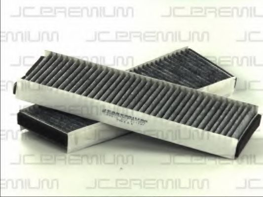 JC PREMIUM - B4W020CPR-2X - (2шт)Фiльтр вугільний салона (306 mm) Audi A6/Allroad 04-