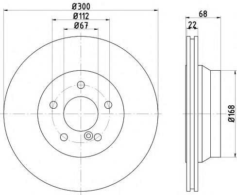 TEXTAR - 92115505 - Гальмівний диск зад. "PRO" (carbon) MB E (W211) 2.6-3.5 03.03-07.09