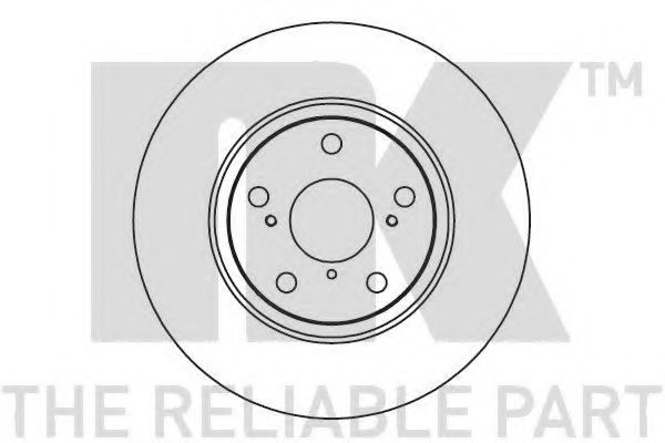 NK - 2045122 - Гальмівний диск перед. Toyota Auris, Avensis, Verso 1.6-2.2D 03.07-