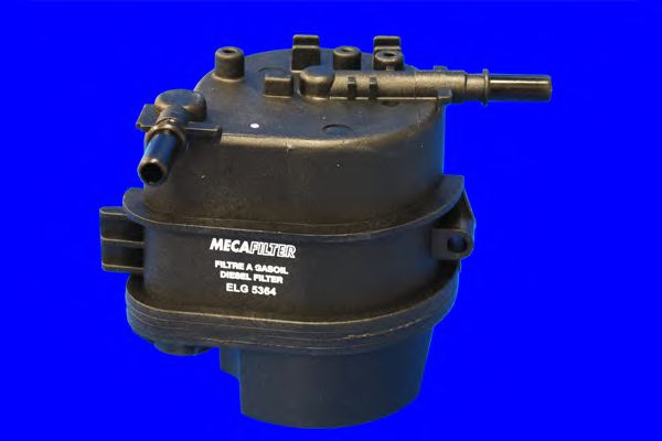 MECAFILTER - ELG5364 - Фільтр паливний (без підігріва) Citroen/Ford/Peugeot 1,4 HDI/TDCI