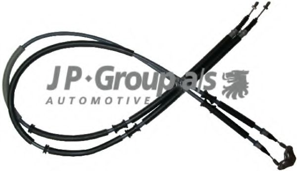 JP GROUP - 1270300800 - Трос ручного гальма Opel Zafira 1.8/2.0/2.0TDi 02-03 disk