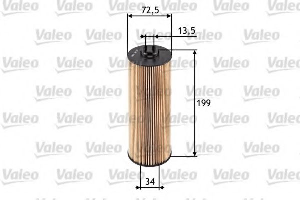 VALEO - 586520 - Фільтр масляний