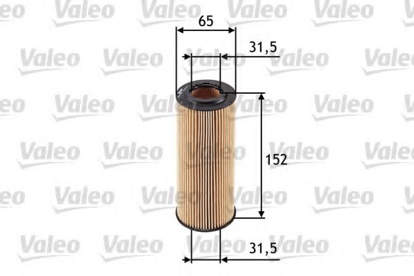 VALEO - 586545 - Фільтр масляний