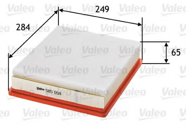 VALEO - 585058 - Фільтр повітряний