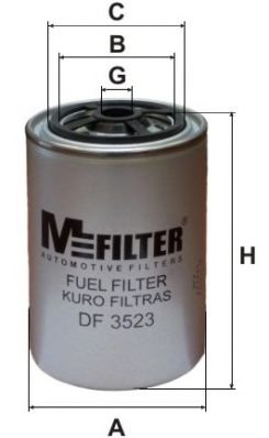 MFILTER - DF 3523 - Фильтр топливный