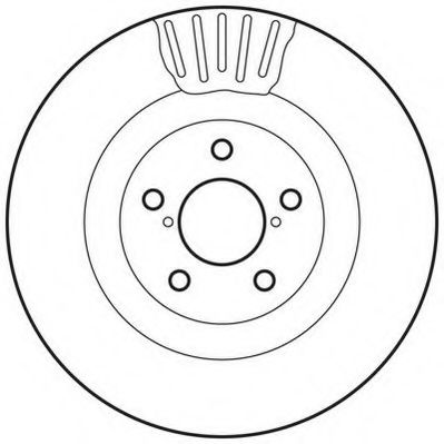 JURID - 562677JC - диск гальм.