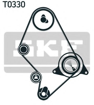 SKF - VKMA 91124 - Роликовий модуль натягувача ременя (ролик