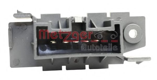 METZGER - 0917108 - Реостат вентилятора салону Fiat Doblo; Opel Corsa D 1.2-1.4Lpg 08.06-