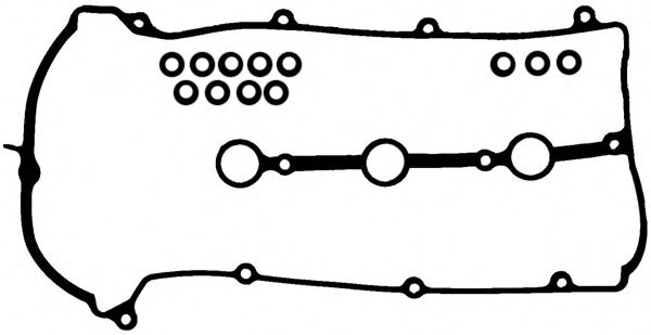 К-кт прокладок клапанної кришки Mazda 323, 626, MX-6, XEDOS 6, 9 2.0/2.5 92-02