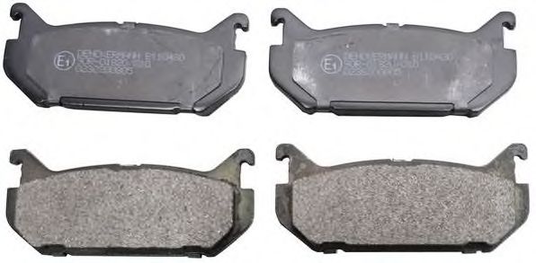 DENCKERMANN - B110430 - Гальмівні колодки дискові зад. Mazda 626 1.8-2.2/2.0D 92-97