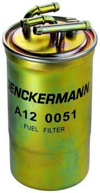 DENCKERMANN - A120051 - Фільтр паливний  (без зворотнього клапана) VAG A3/A4/Octavia/Golf IV/Passat 1.9Tdi/2.0Tdi/LT 28-46 2.5Tdi/2.8Tdi