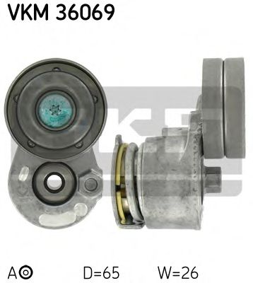 SKF - VKM 36069 - Натяжна планка поліклинового паска Opel Movano/Renault Traffic 1.9DTI