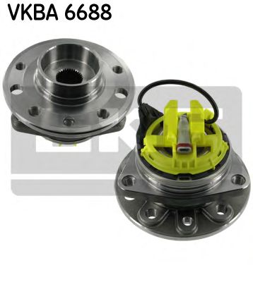 SKF - VKBA 6688 - Передній підшп. 5отворів Opel Astra H 1.7 CDTI,1.9 CDTI,2,0 Turbo 08.04-
