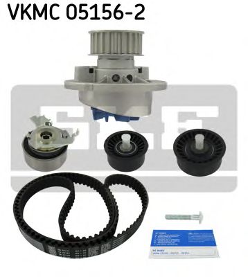 SKF - VKMC 05156-2 - Комплект ременя ГРМ з водяною помпою (Вир-во SKF)