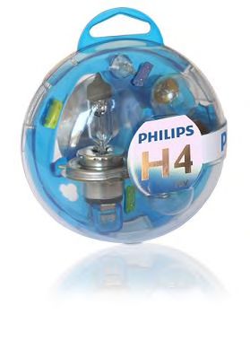 PHILIPS - 55718EBKM - Набір ламп H4+/ P21W,PY21W,P21/5W,R5W,W5W, запобіжники:15A,20A,30A