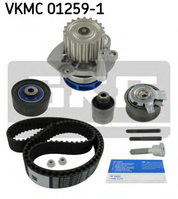 SKF - VKMC 01259-1 - К-кт ГРМ з помпою VAG Leon (1P) 2.0 TDI Golf V 2.0 TDI Touran 2.0 TDI Octavia (1Z) 2.0 TDI Golf Plus 2.0 TDI