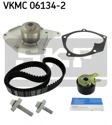 SKF - VKMC 06134-2 - К-кт ГРМ (з помпою) Renault 1.5DCi 01-/Clio 1.5 dCi 01-