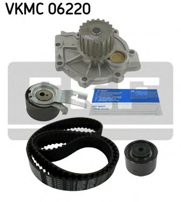 SKF - VKMC 06220 - К-кт ГРМ (пасок+ролик+помпа) Volvo C30/C70/S40/S60/S80/V40/V50 06-
