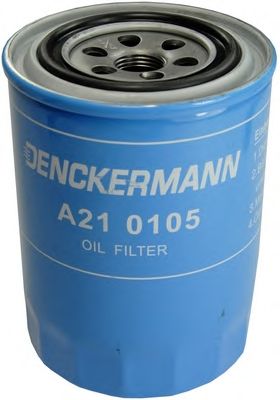 DENCKERMANN - A210105 - Фільтр масляний Ford Maverick 2.7TD (Eng. TD27E) 05/96-12/98, Explorer 4.0 91-01 Nissan Patrol/Terrano II 2.7TD 01/96-