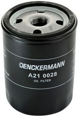 DENCKERMANN - A210028 - Фільтр масляний Opel Ascona 1.6D  82-, Astra 1.7DGL, GT
