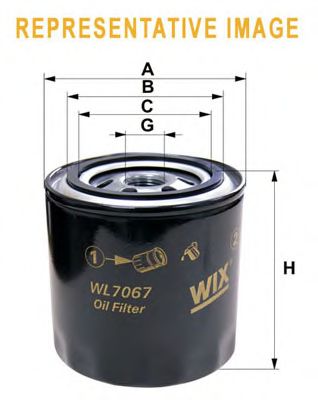 Фільтр масляний Mazda 6 2.2D 12-/CX-5 12-