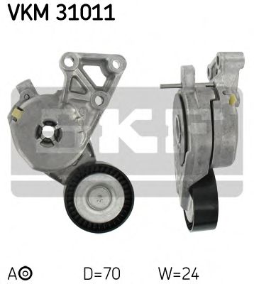SKF - VKM 31011 - Натяжник паска приводного Audi A3 1,6-1,8 96-