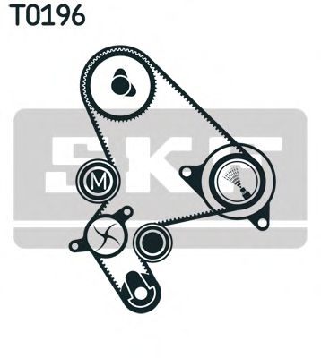 SKF - VKMA 03248 - К-кт ГРМ Fiat/PSA/2,0HDti/Jtd Z=144 (тільки на двигун 2.0!!!)