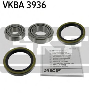 SKF - VKBA 3936 - Подшипник ступицы колеса, к-кт.