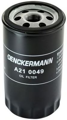 DENCKERMANN - A210049 - Фільтр масляний Audi 80 1.9TDi (МОТ. 90HP) 8/91-