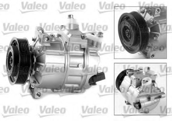 VALEO - 699357 - Компресор кондиціонера Seat Altea 2.0 TDI 01.03 -