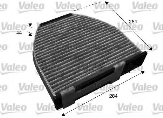 VALEO - 715600 - Фільтр вугільн. салонний DB C W204 03/07-, E W212 03/09-, GLK X204 05/05-