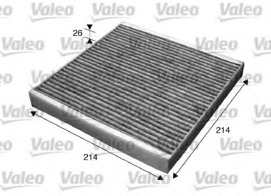 VALEO - 715608 - Фільтр салону вугільний