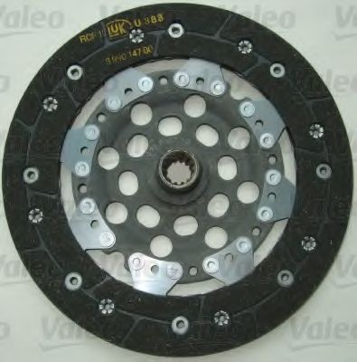 VALEO - 826773 - К-кт зчеплення 220mm Opel Corsa C/D 1,3CDTi 03-  51/55kW