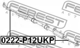 FEBEST - 0222-P12UKP - ТЯГА РУЛЕВАЯ NISSAN PRIMERA P12 2001-2007