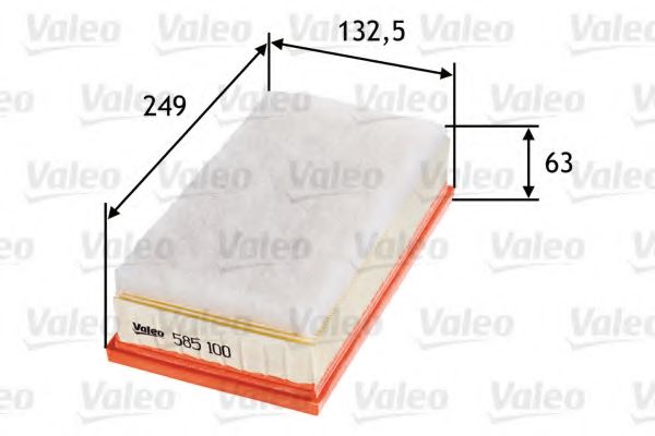 VALEO - 585100 - Фільтр повітряний