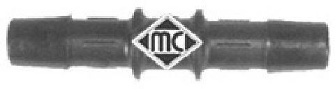METALCAUCHO - 00044 - Універсальний пластиковий зєднувач шлангів 10mmX10mm (прямий)