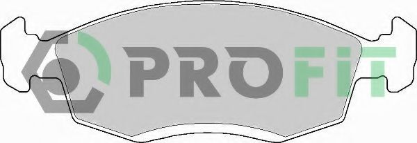 PROFIT - 5000-0579 - Колодки гальмівні дискові