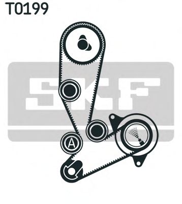 SKF - VKMC 02390 - К-кт ГРМ + помпа Fiat Ducato 2.3 jtd  01-