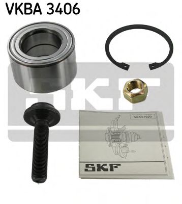 SKF - VKBA 3406 - Пiдшипник ступицi перед./зад. VW T4 90-