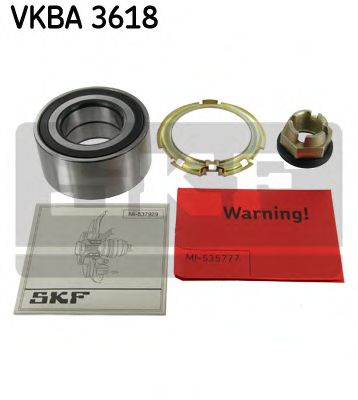 SKF - VKBA 3618 - (D=86mm)(з ABS) Пiдшипник перед.  Renault Trafic II / Opel Vivaro 01-