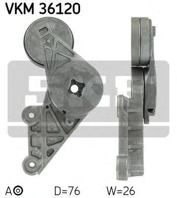 Натяжна планка Renault Laguna/ Safrane 2.0/2.5 95-01 Volvo C70/S40/S60/S70/S80/V70 2.0/2.3/2.4/2.5  91-02