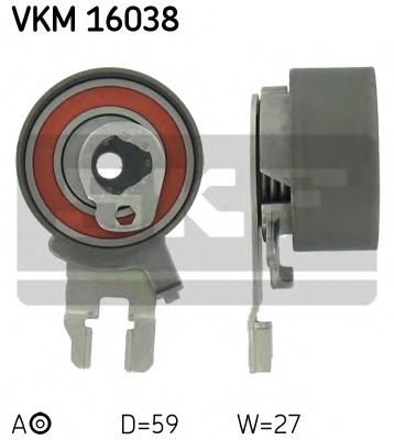 SKF - VKM 16038 - Ролик ременя