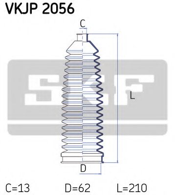 SKF - VKJP 2056 - Пильник рульового механізму гумовий