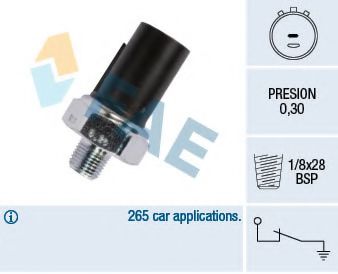 Датчик тиску масла Hyundai Accent, Atos, i30, KIA Ceed; 1.4/1.6/1.6D/2.7/2.9D; 03.01-