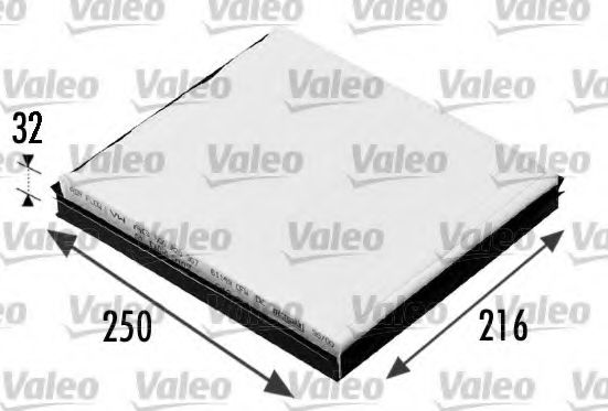 VALEO - 698685 - Фильтр, воздух во внутренном пространстве (Отопление / вентиляция)