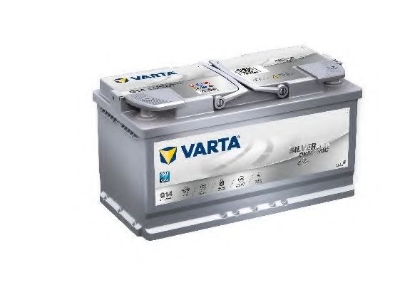 VARTA - 595901085D852 - АКБ Varta 95А ч/850А AGM (R+ Стандартні клеми) 353x175x190 B13 - фланець 10.5мм (Пуск/AGM)