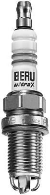 BERU - UXF79 - (Платинова) Свічка запалювання Ultra X - 4 електрода Audi/BMW/Chryasler/Dodge/Fiat/Hyundai/Jeep/Kia/Lada/Mazda/Nissan/Opel/Seat/VW